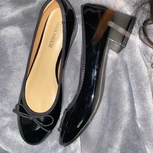 Black low heel